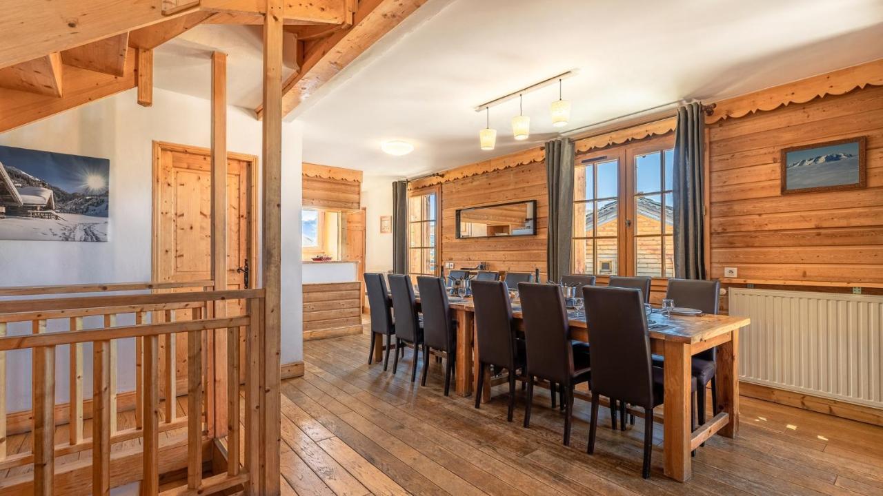 Madame Vacances Les Chalets De L'Altiport Alpe d'Huez Exterior foto