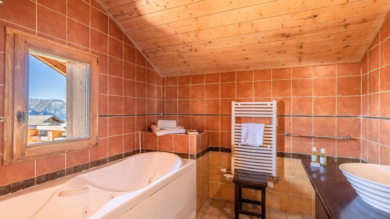 Madame Vacances Les Chalets De L'Altiport Alpe d'Huez Exterior foto