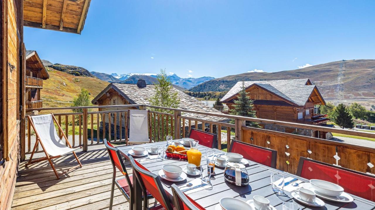 Madame Vacances Les Chalets De L'Altiport Alpe d'Huez Exterior foto