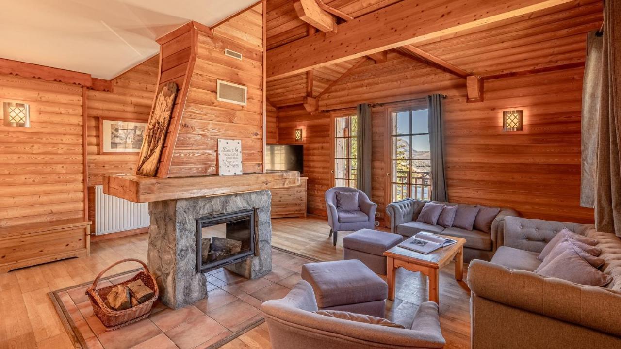 Madame Vacances Les Chalets De L'Altiport Alpe d'Huez Exterior foto